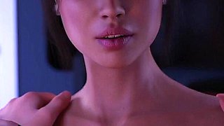 Big Step Sister Gets Horny at Night so I Help Her to Cum - 3D Hentai Animated Porn - Life in Santa County