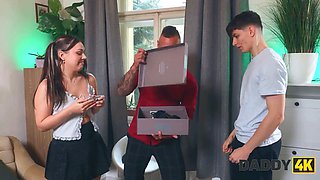 Daddy4k. his grandpa knows the better games to have fun in real life