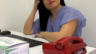 Horny Doctor Fucks Her Patient in the Hospital... in the Middle of a Doctor's Appointment