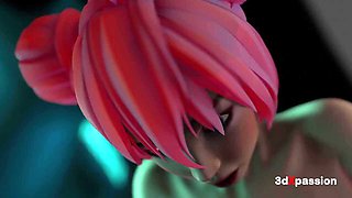 Neon Rave Hoe Bonny – Suck off in douche, deep wet screw & grubby money-shot