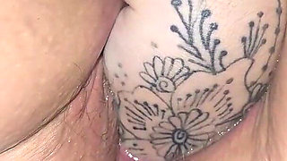 Jade Fisting Her Hairy MILF Pussy