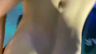 Teen blonde babe moist peach toy play and she loves it