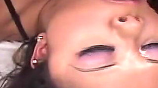 She Makes a Lot of Effort to Get His Balls in Her Mouth