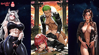 2d hentai compilation with dirty bitch Makima