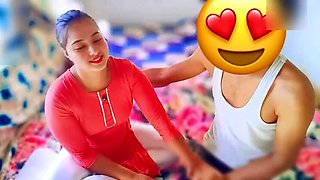 Beautiful Indian Teacher First Time Alone at Home - Tight Pussy Fucking in Hindi