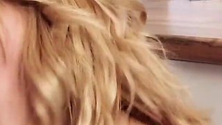 Bored Fit Blonde GF Invites the Handy Man Over for a Quick Fuck While Her BF Is at Work