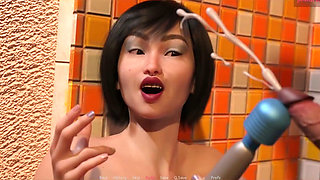 Fetish Locator - Fucking the Femdom College Girl While She Is Sucking on a Used Buttplug