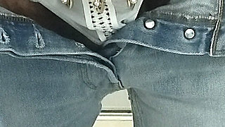Real slut chain thong