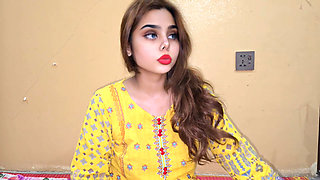 ( Pakistani ) beautiful Stepmom Having fun with Stepson midnight-Clear Hindi Conversation