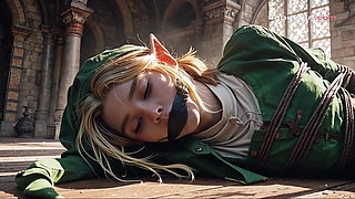 Monster Cock Ruins Zelda's Tight Holes In Castle Creampie Exposed!