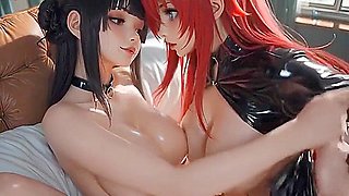 Dxd Stripping Lingerie To Naked Sensual Compilation With Rias Gremory