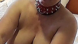 Chubby Sex Slave Uses What She's There for