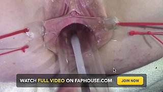 11 Far Spread Pussy Close up Fuck with Lamp 1000 Watt