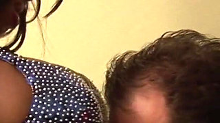 Ebony gets her cunt licked before white stud fucks her