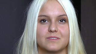 Joleyn Burst A Blonde Bombshell Dominates Her WoodmanCasting