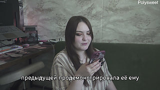 Porn Story - My Boss Knows What I Like (russian, Strap-on, Cunnilingus, Spanking, Femdom)