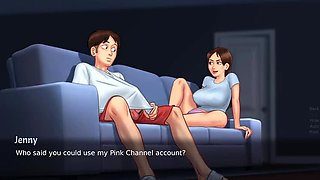 Desi Aunty Hot Summer Saga - Animated Hentai Fuck in 3D Game