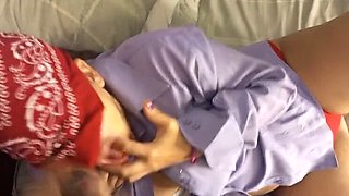 Fabimilf Swallows Cock and Gets Tits Filled with Milk by Husband's Friend