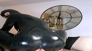 Small titted brunette amateur anal nailed at home