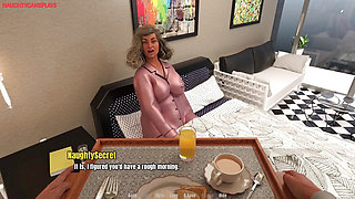 Grandmashouse #01 - Curvy Sexy 60 Years Old GILF Loves Teasing Her Tenant