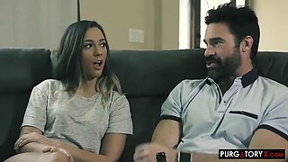 Bf convinces her: Blowjob, Babe  Cumshot Porn