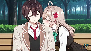 Masha x Masachika - Park Bench Secret Sex