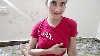 Hot Indian Step Sister Fucked Hard in Bathroom - Rough Doggy Style Sex