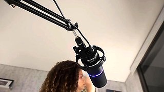 Gorgeous Latina trans fuck her asshole with dildo