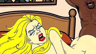 Married Housewife Maria Spreads Her Legs for BBC and Becomes a Slut Wife – Hentai Cartoon