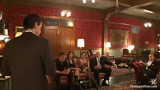 Blonde MILF Bondage Humiliation - Cherry Torn Dominates Sarah Shevon & Bella Rossi
