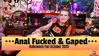 Anal Fucked & Gaped Halloween Fun October 2025