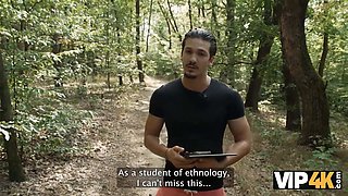 Joi & Valentina Sierra get kinky with outdoor sex & cuckolding in VIP4K video