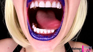 Giantess Drooling and Cumming Before Eating You Alive