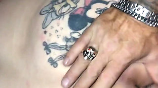 Satin Lives It on Her Belly