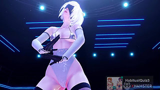 mmd r18 Shake That 2B Butt sex dance ahegao ntr fuck hard fuck dildo 3d hentai sexy bitch