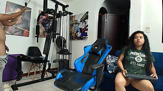 The neighbor at my house... very hot