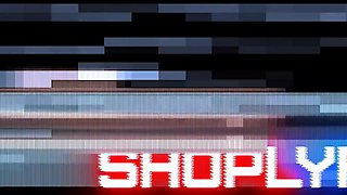 Shoplyfter - magnificent blond teenager uses her figure to get out of trouble after being caught shoplifting