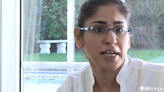 Shameless redhead mom emotional adult video