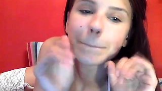 Teen Cute Italian Brunette Solo At