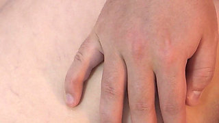 Pussy Massage Close-up and Then Slobbery Blowjob