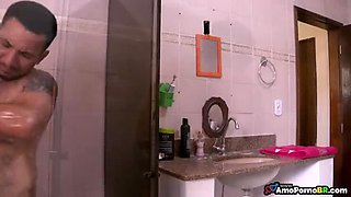 Stepdad Fucks Me While Stepmom Watches - Luana Aguiar & Bianca Naldy Anal Taboo