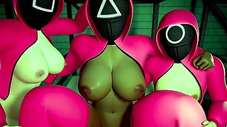 The extra secret game in squid games involves fucking