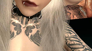 Anal Riding by Tattooed Slut