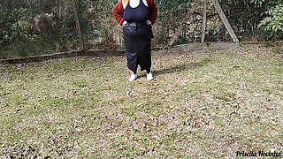 I Spent It with My Stepmother, She Loves to Show off in Public with Transparent Clothes.