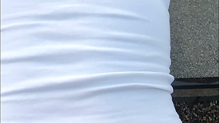 The Janitor Catches Me on the Roof; I Have to Suck His Dick and Let Him Fuck Me, or Else He’ll Call the Cops.