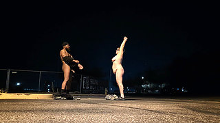 Thick BBW Wife Public Sex on a Chilly Morning! Badblondiemonroe