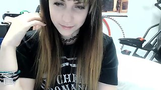 Emo Teen Becka Solo Webcam Masturbation Porn