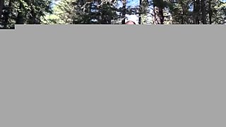 Nerdy Nympho Almost Gets Caught Fingering Her Wet Pussy on Public Hiking Trail