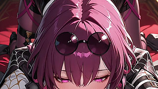 kafka (honkai: star rail) hentai animation