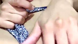 mushy teenage performs a juicy nymph getting off